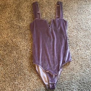 Purple chamois bodysuit Xs but can fit a S